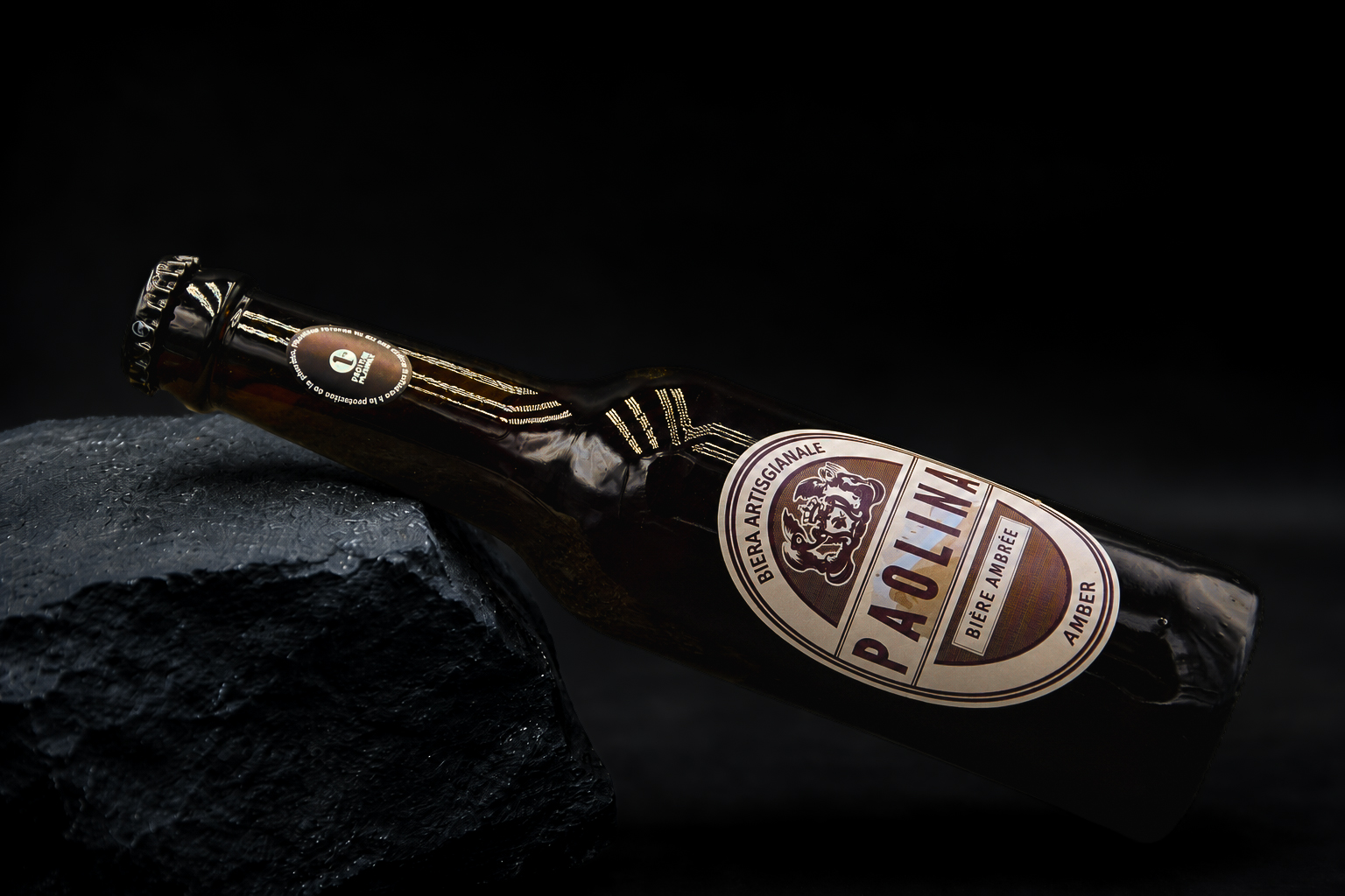 Bière ambrée Paolina 33cl